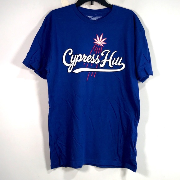 Control industry Cypress hill "LA Blue" SS Tee, Unisex Adult's Size L - Blue - Picture 2 of 10